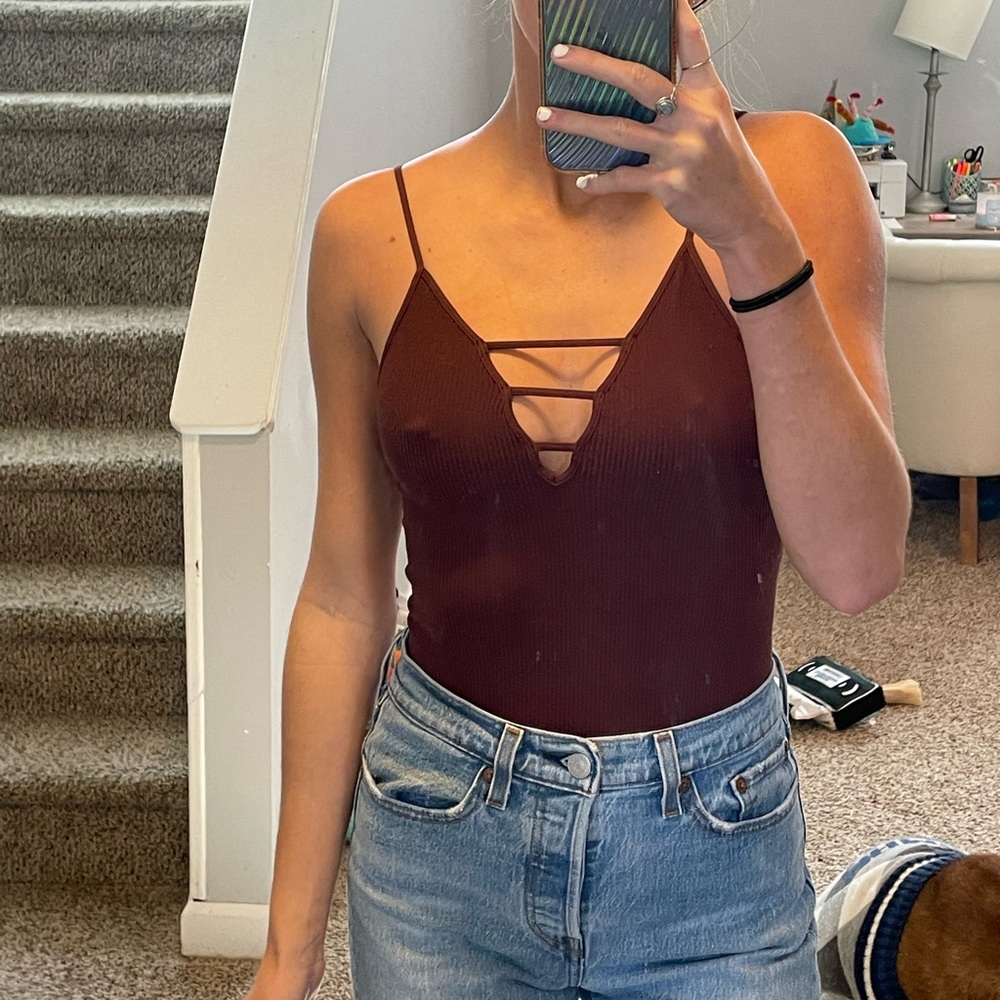 Tilly’s Nikibiki Garnet Bodysuit